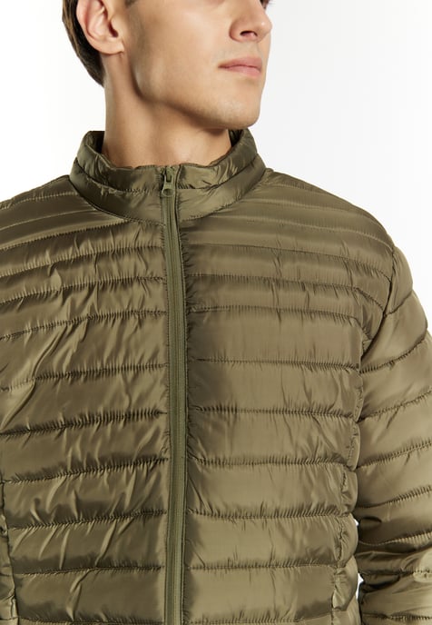 Mo Light quilted jacket Men Military olive - Image 5
