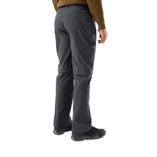 Craghoppers Mens Kiwi Pro II Convertible Trousers (Lead Grey) - Image 2