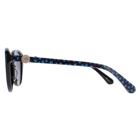 Kate Spade Cat Eye Womens Pattern Black  Grey Polarised Visalia/G/S