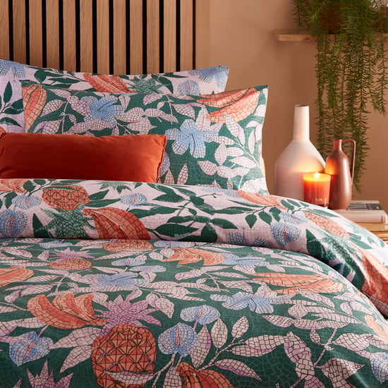 furn. Cypressa Mosaic Reversible Duvet Cover Set