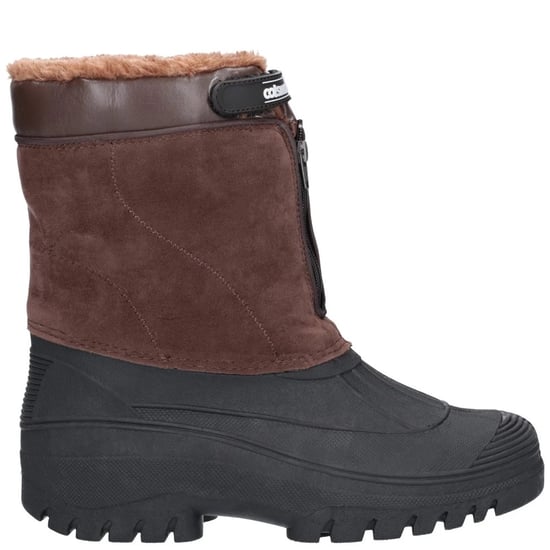 Cotswold Mens Venture Waterproof Winter Boots (Brown) - Image 2