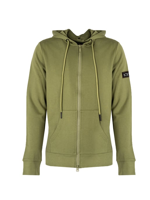 Iceberg Sudadera Hoodie del hombre verde - Image 1