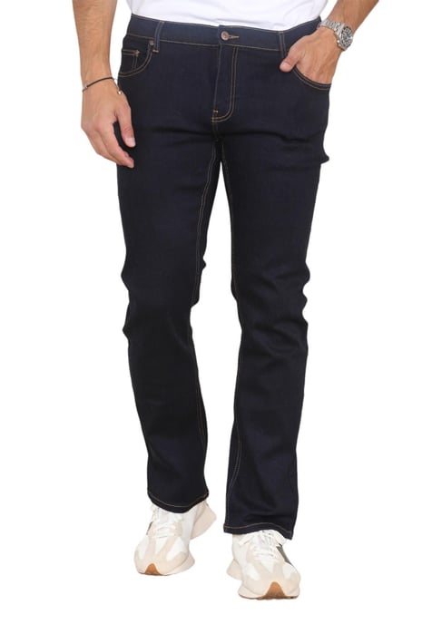 MYT Vaqueros de pierna recta para hombre Denim hiperelástico en índigo - Image 1