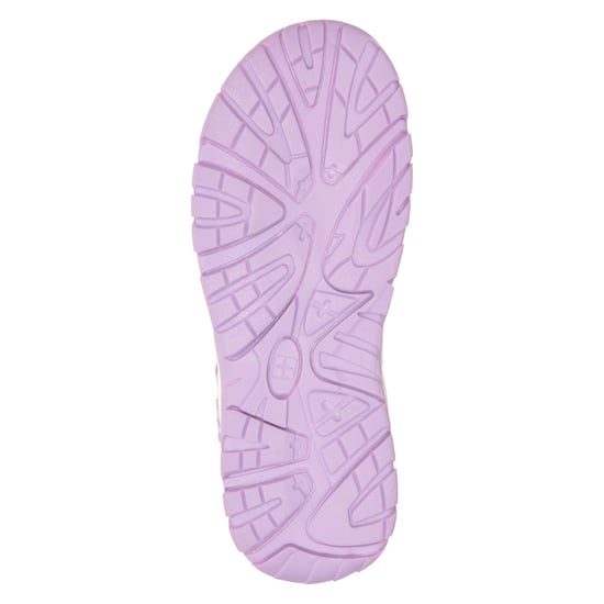 Mountain Warehouse Childrens/Kids Tonal Stripe 3 Touch Fastening Strap Sandals (Purple) - Image 6