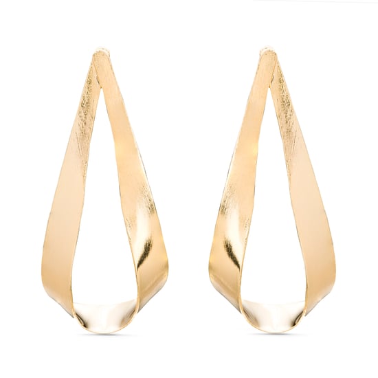 Luxenter Anaot Earrings finished in 18 Kts Yellow Gold