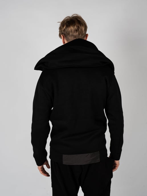 Sudadera La Haine Inside Us LM027 Hombre Negro - Image 3