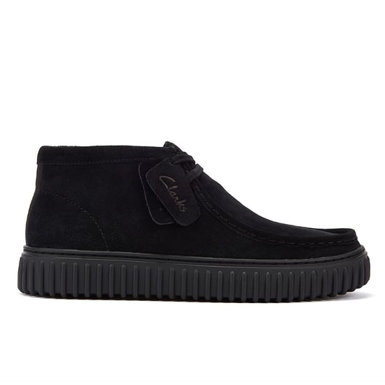 Clarks Originals Torhill Hi Suede Men's Black Boots - Image 4