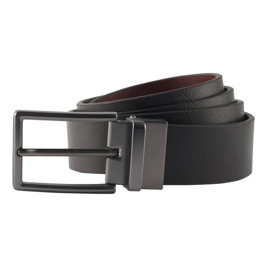 Asquith & Fox Mens Two-Way Leather Belt (Black/Brown) - Image 1
