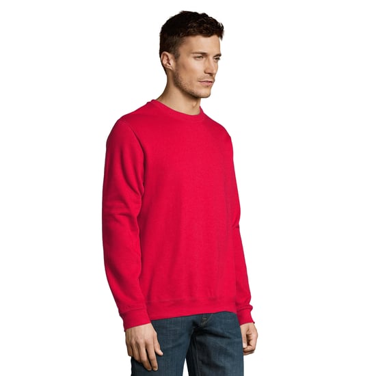 SOLS Unisex Adult New Supreme Sweatshirt (Red) - Image 3