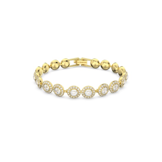 Swarovski 'Angelic' Women's Gold Plated Metal Bracelet - Gold 5505469 - Image 1
