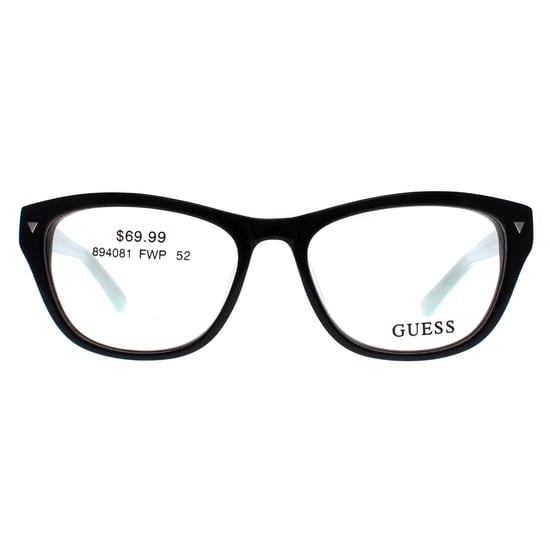 Guess Square Womens Black Blue GU2452