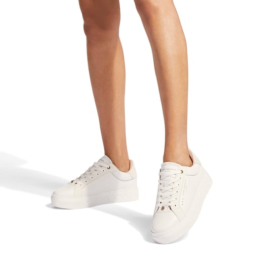 Kurt Geiger London Leather Kensington Cupsole Sneakers