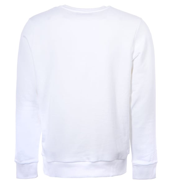 Diesel Reverse Logo White Sweater