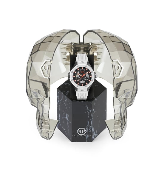 Reloj Blanco de Hombre Philipp Plein $keleton Royal PWPFA0724 - Image 4