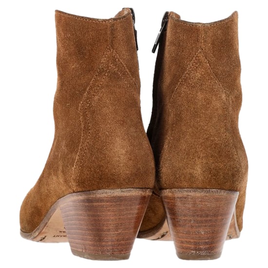 Isabel Marant Dacken Ankle Boots in Brown Suede - Image 5