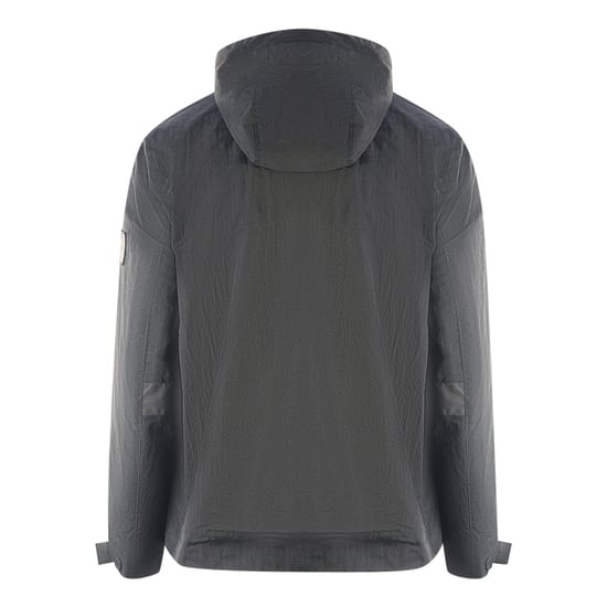 Chaqueta negra lisa con capucha de Lyle & Scott - Image 2