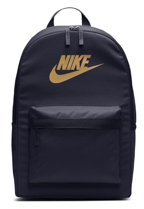 Mochila NIKE Unisex Heritage - Bolsa 2.0 Negra con Logotipo Dorado - Image 1