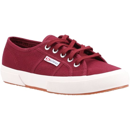 Superga 2750 Cotu Classic 100% Cotton Women's Dark Bordeaux Trainers - Image 1
