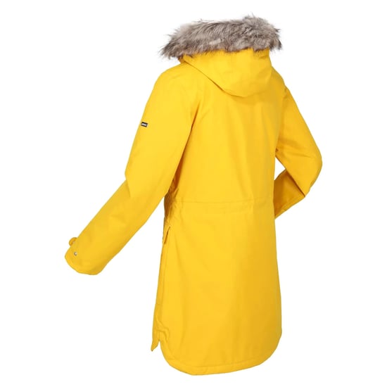 Regatta Womens/Ladies Sabinka Faux Fur Trim Parka (Sunset)
