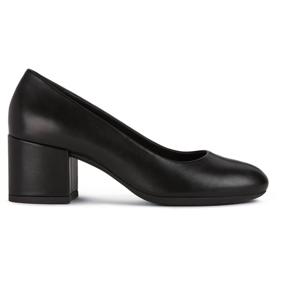 Geox D ELEANA A Leather Bovine Full Grain Women's Black Heels - Image 5