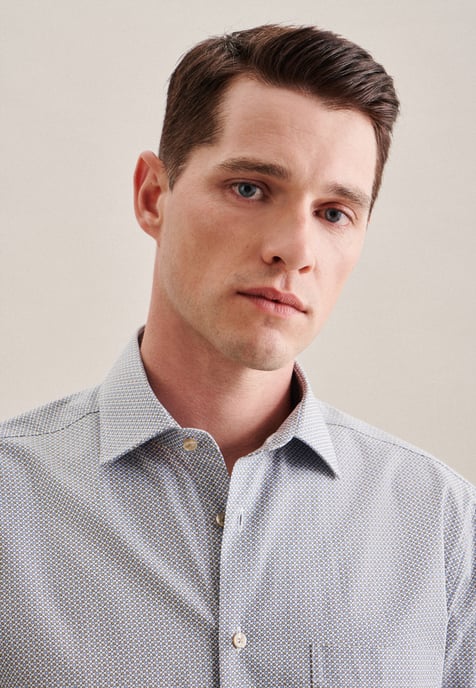 Business Shirt Brown - Image 3