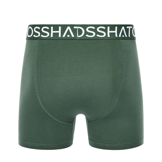 Crosshatch Mens Bresler Boxer Shorts (Pack of 3) (Green) - Image 3