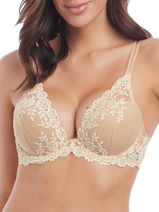 Embrace Lace Plunge Underwire Bra - Image 1