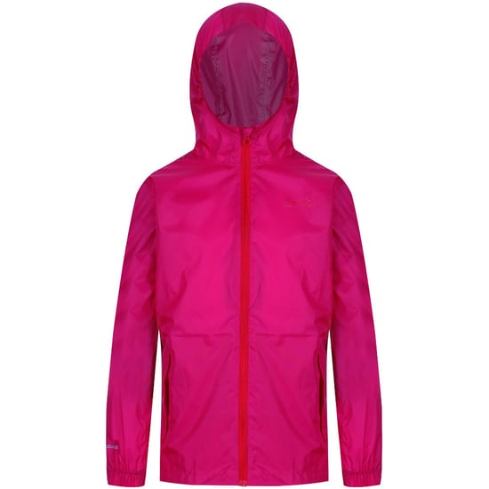 Regatta Boys & Girls Pack It III Waterproof Packable Jacket - Image 3