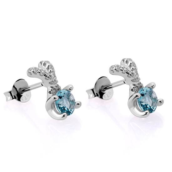 Orphelia 'Maya' Women's 925 Sterling Silver Drop Earrings - Silver ZO-7478/AQ - Image 3