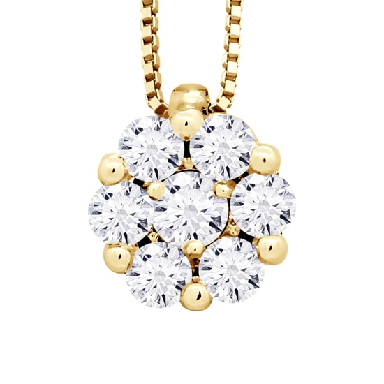 DIADEMA - Necklace - Prestige Jewelery - Diamonds - Yellow Gold