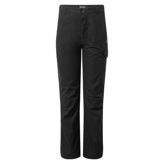Craghoppers Childrens/Kids Kiwi II Lined Cargo Trousers (Black) - Image 1