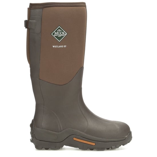 Muck Boots Wetland XF Rubber Brown Wellington Boots - Image 5
