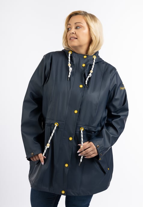 Schmuddelwedda raincoat women marine - Image 3