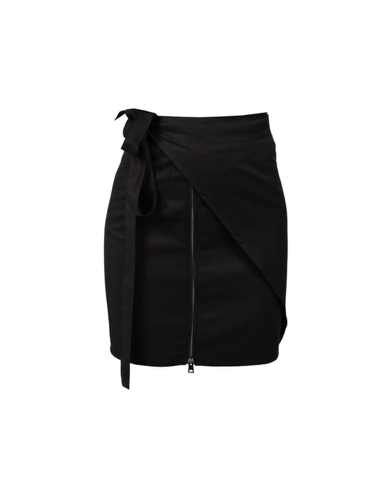La Haine Inside Us Falda LW536 Mujer Negra - Image 1