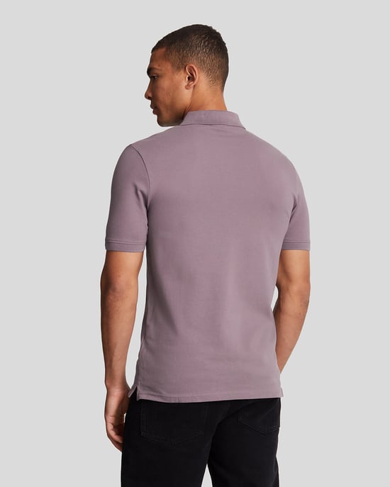 Polo violeta malva Highland con logo en el pecho de Lyle & Scott - Image 3