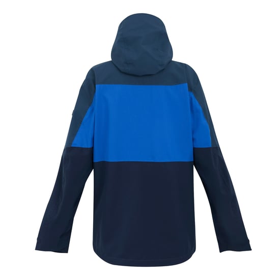 Regatta Mens Maland II Waterproof Jacket (Olympian Blue/Moonlight Denim) - Image 2