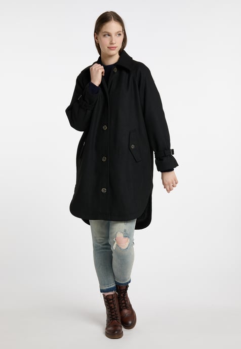 DreiMaster Vintage Wool Blend Transition Coat tuxe - Image 4