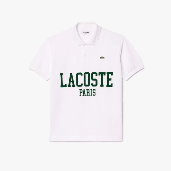Men's Lacoste Classic-Fit Piqué Polo Shirt in White