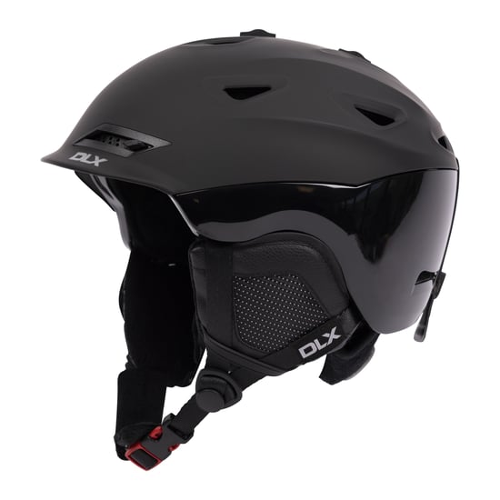 Adults Renko DLX Ski Helmet (Black/Black) - Image 2
