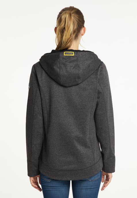 Schmuddelwedda functional jacket women Grey melange - Image 4