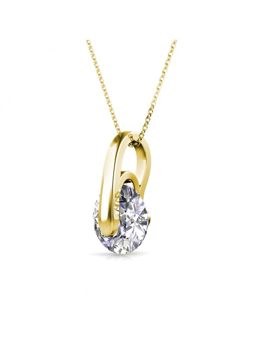 Colgantes con clase - Oro y cristal - Image 3