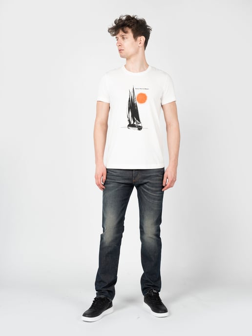 Diesel T-Shirt T-Iny del hombre Blanco - Image 2