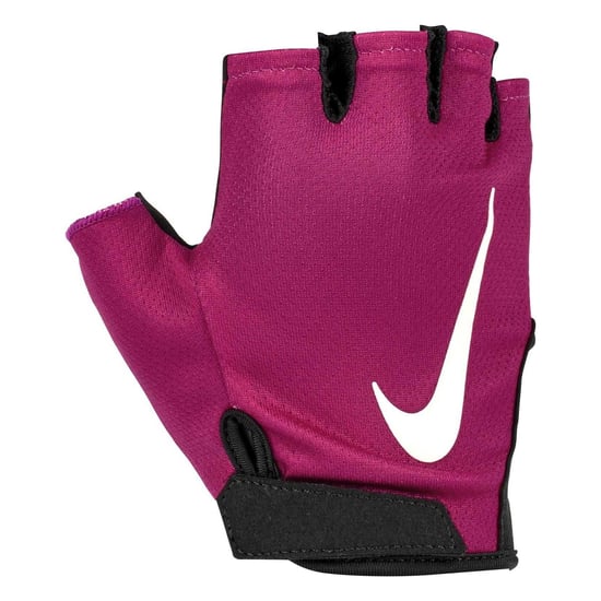 Nike Womens/Ladies Gym Essential 2024 Fitness Fingerless Gloves (Black/Fuchsia) - Image 1