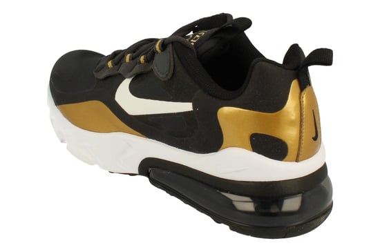Nike Air Max 270 React Gs Black Trainers - Image 2
