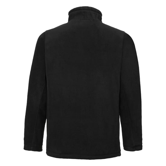 Russell Mens Full Zip Outdoor Fleece Jacket (Black) - Image 2