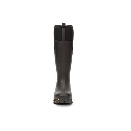 Muck Boots Arctic Ice Tall Rubber Black/Hot Pink Wellington Boots - Image 3