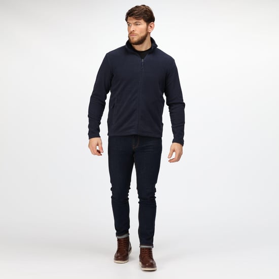 Regatta Mens Classic Microfleece Jacket (Dark Navy)