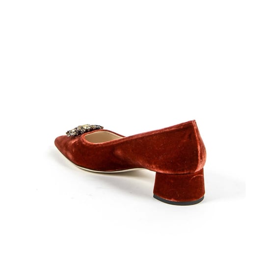 V 1969 Italia Womens Pump 3110276 VELLUTO ROSSO