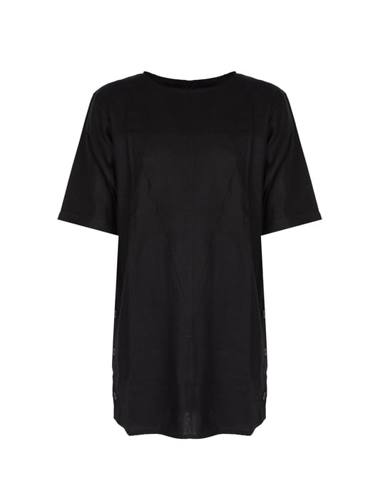 La Haine Inside Us T- Shirt Over del hombre negro - Image 1