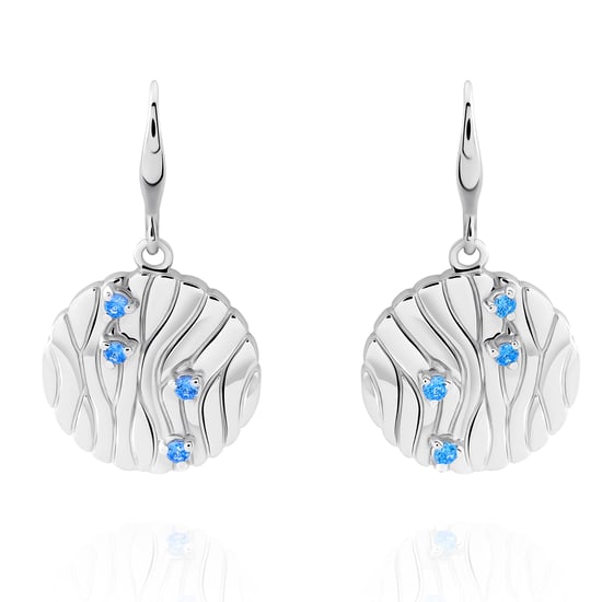 Orphelia 'Babette' Women's 925 Sterling Silver Set: Necklace + Earrings + Ring - Silver SET-7504 - Image 3